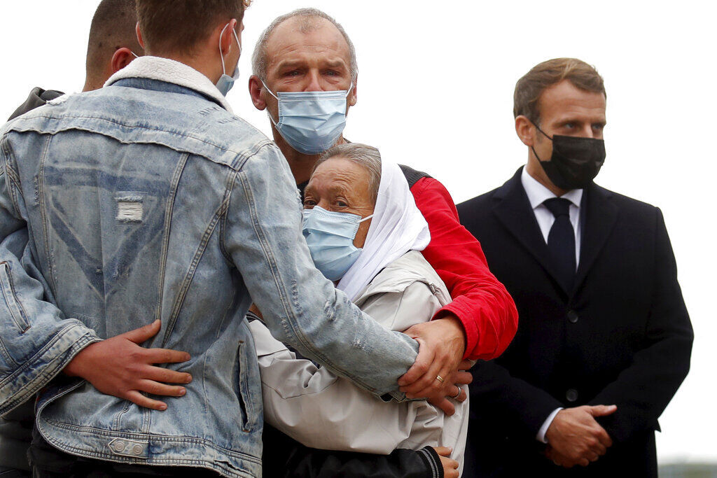 APTOPIX France Mali Hostages Freed